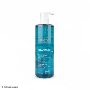 ژل شست و شو اون Avene مدل Cleanance پوست چرب 400 میلی لیتر _ فرهینا شاپ