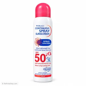 اسپری ضد آفتاب وکالی SPF 50 حجم 230 میلی لیتر _ فرهینا شاپ