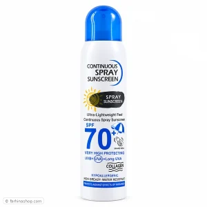 اسپری ضد آفتاب وکالی SPF 70 حجم 230 میلی لیتر _ فرهینا شاپ